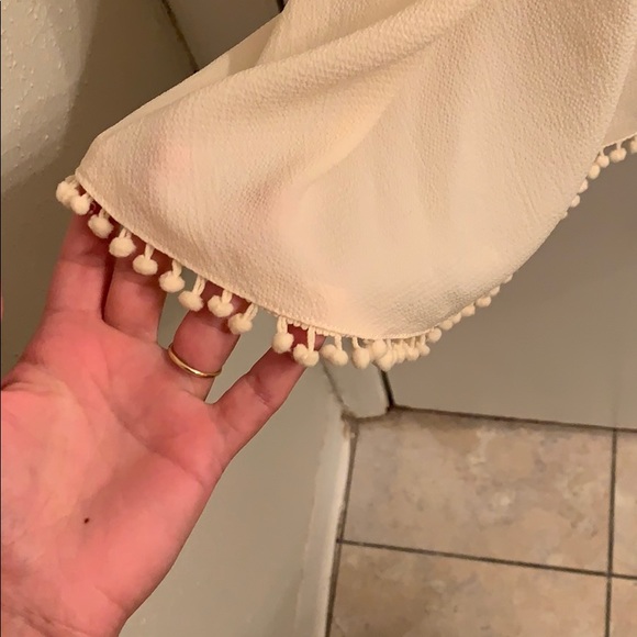 Cream spaghetti strap top! - Picture 2 of 5